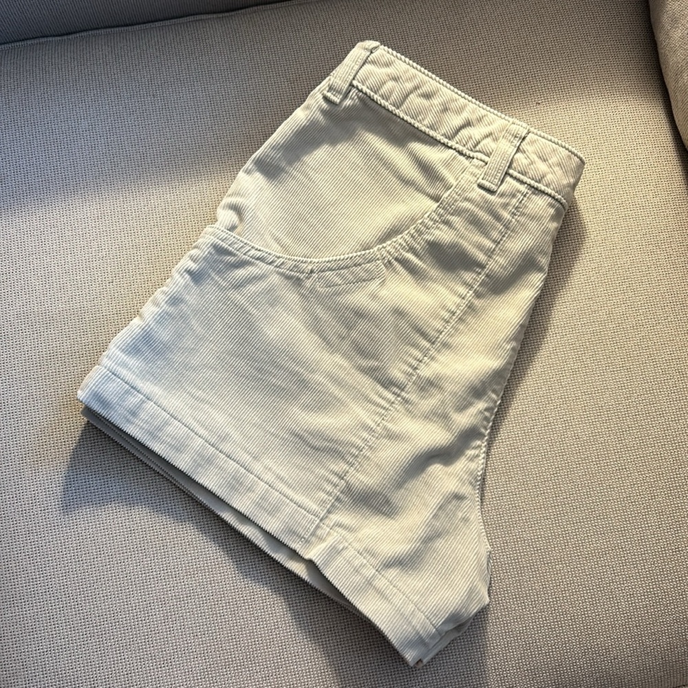 Patagonia stand up shorts size 6 cream corduroy - Picture 2 of 6